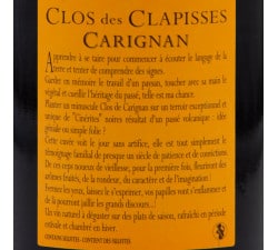 Clos des Clapisses - Carignan