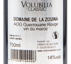 Domaine de la Zouina - Volubilia Rouge