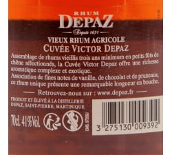 Rhum Depaz - Cuvée Victor Depaz