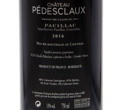 Château Pédesclaux - Pauillac