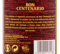 Ron Centenario - Selection Premium 20 Ans