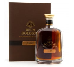 Bologne - Rhum Vieux 1887, coffret et bouteille