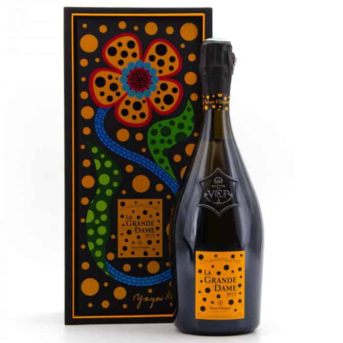 Veuve Clicquot - Champagne La Grande Dame, coffret et bouteille