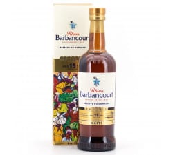 Rhum Barbancourt - Réserve du Domaine 15 ans, bouteille et étui