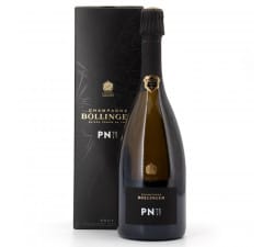 Champagne Bollinger - PN TX17 Blanc, étui et bouteille