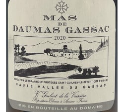 Daumas Gassac - Blanc Magnum, étiquette