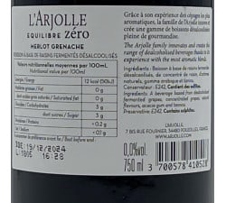 Arjolle - Equilibre Zero Rouge