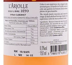 Arjolle - Equilibre Zero Rosé