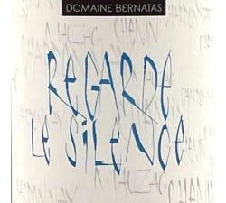 Domaine Bernatas - Regarde le Silence Blanc, étiquette