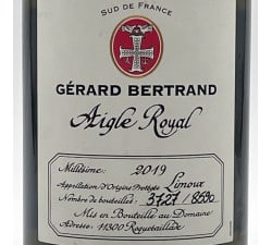 Gérard Bertrand, Aigle Royal, Limoux - étiquette
