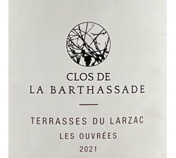La Barthassade - Les Ouvrées Magnum, étiquette