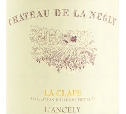 La Négly - Ancely, étiquette