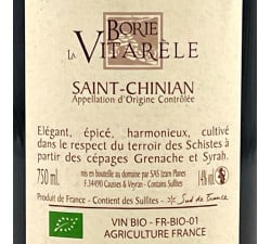 Borie La Vitarèle - Les Schistes