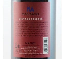 Mas Amiel - Vintage Reserve Rouge