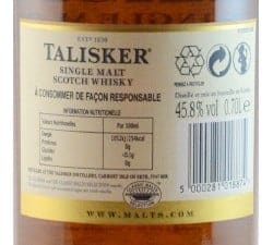 Talisker - 18 Ans Whisky Single Malt
