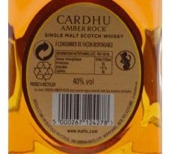 CARDHU - AMBER ROCK SINGLE MALT