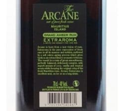 Arcane - Extraroma 12 Ans - RHUM ILE MAURICE