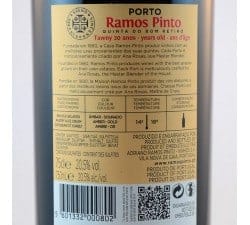 RAMOS PINTO - QUINTA DO BOM RETIRO 20 ANS - PORTO TAWNY