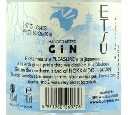 ETSU - Japan Handcrafted Gin